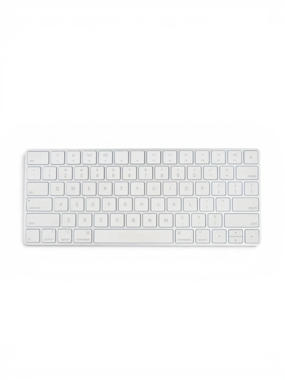 Apple Magic Keyboard A1644 Wireless Bluetooth Rechargeable White Tested Working